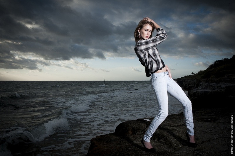 Female model photo shoot of JessieJames in Sandringham Beach