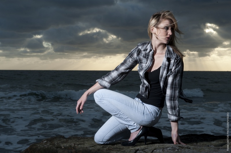 Female model photo shoot of JessieJames in Sandringham Beach
