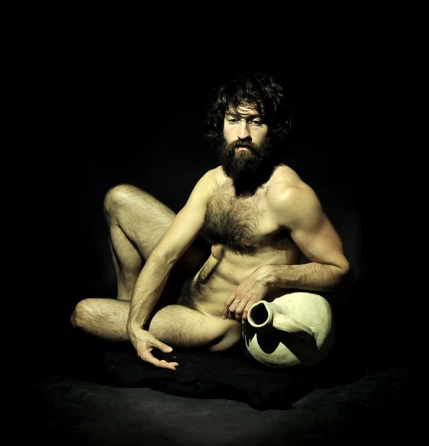 Male model photo shoot of Barba by mG ARTSTUDIO in Spain