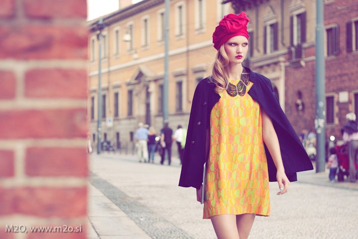 Female model photo shoot of Mateja Pozeb in Milan, Italy