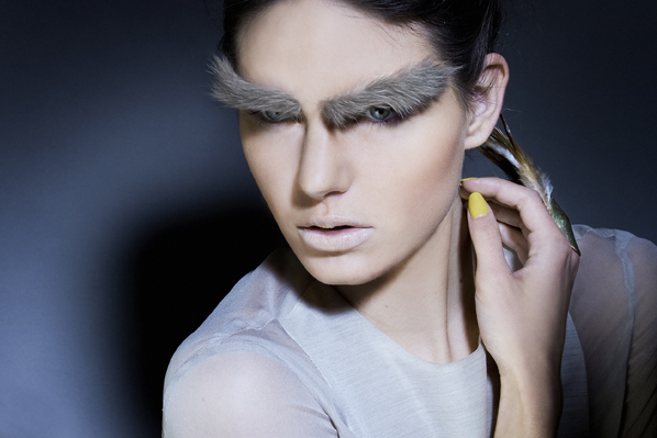 Female model photo shoot of stijlvol hair make-up