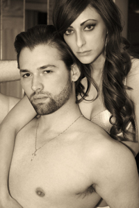 Male and Female model photo shoot of CodyN and Cailin Erin by Soko Fotohaus