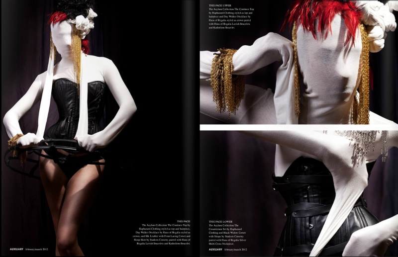 Female model photo shoot of Haphazardclothing, wardrobe styled by Pretty Deadly Stylz
