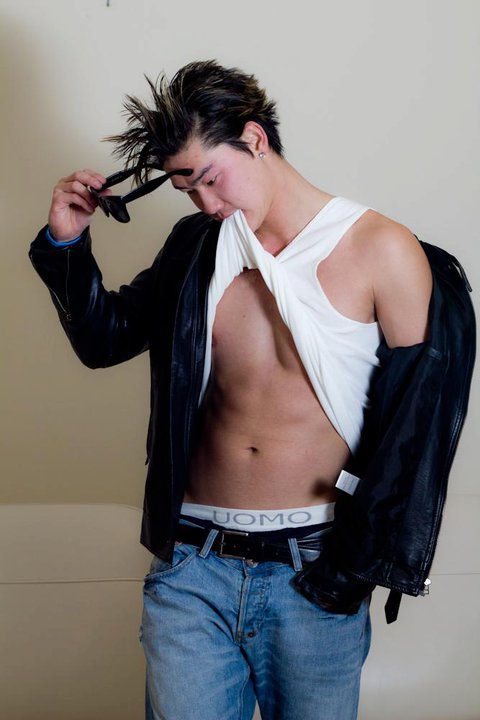 Male model photo shoot of mikey lei z