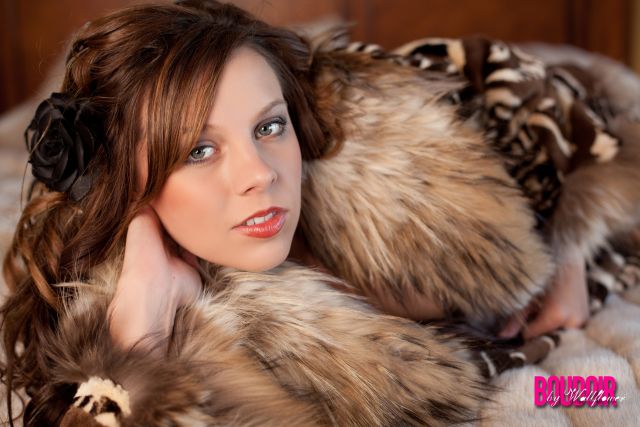 Female model photo shoot of Mycah J by Wallflower Studios in Wichita, KS
