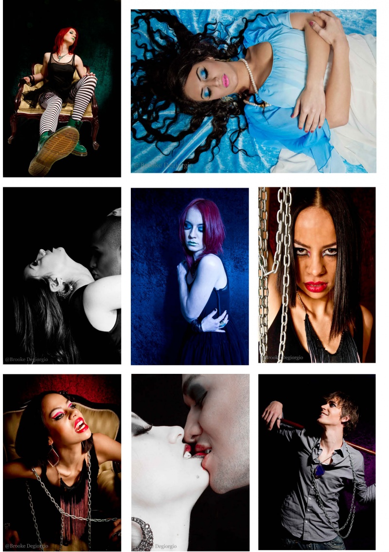Female and Male model photo shoot of Brooke Degiorgio, Jess MacPherson, Natasha Mackie, Vee_Vee, sallie s and Jack DJ in my studio