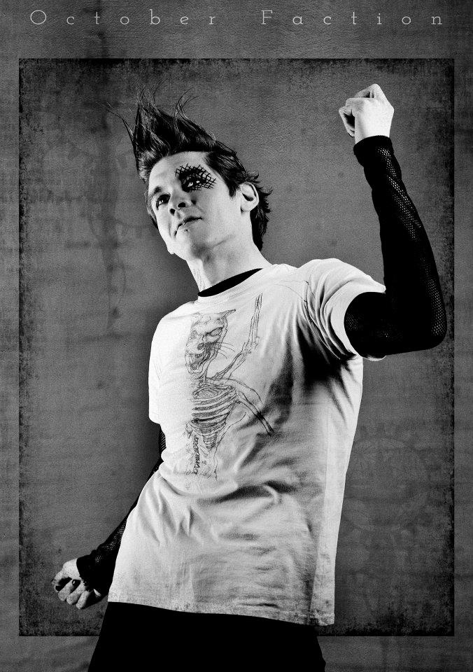 Male model photo shoot of ChapinRockabilly by G Thompson Higgins in Hot Shops Omaha, NE, clothing designed by Jessica Wilderotter