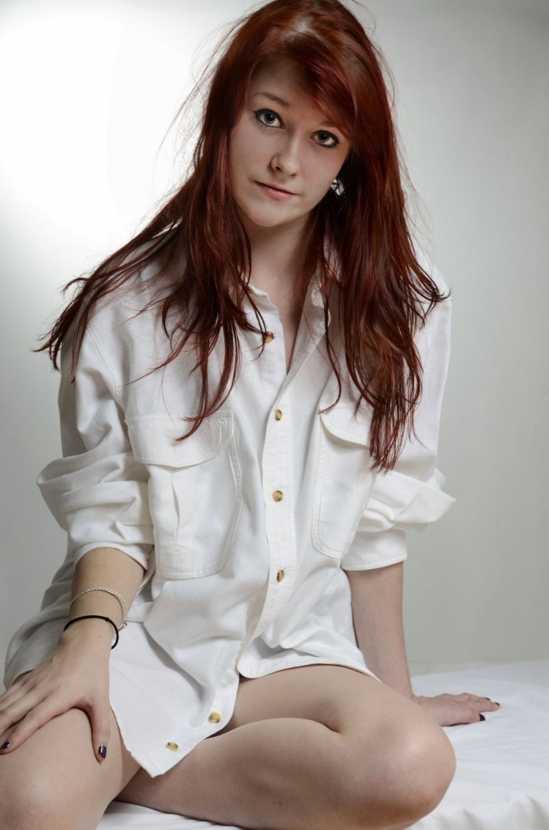 Female model photo shoot of AmyJenna by designer-photography