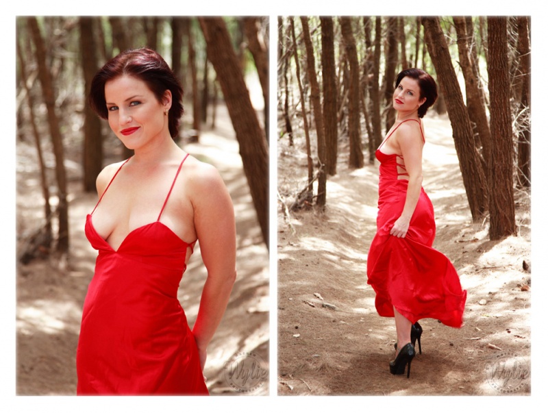 Male and Female model photo shoot of the Red Dress Project and Rhannon Howbrigg by mathew wylie in RNP