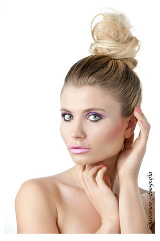 Female model photo shoot of Khrys Kolomiyets