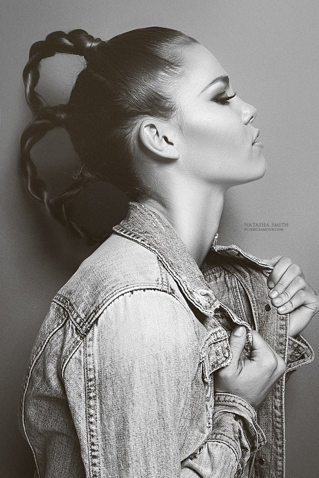 Female model photo shoot of Nicole Kay Clark by NatashaSmith, hair styled by BrianaDanielleHS