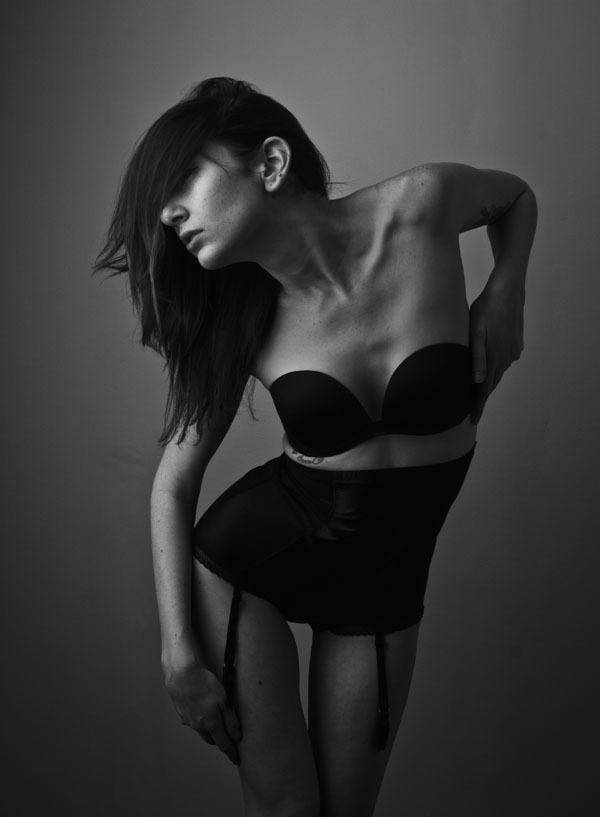 Female model photo shoot of Caitlin Michele by Josh Wool in Brooklyn