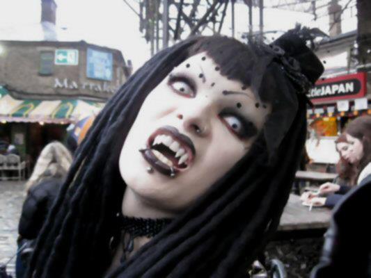 Female model photo shoot of Dren Demonika in Camden Town London