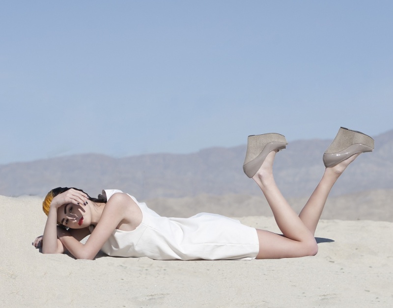 Female model photo shoot of Daphne Herrera by Zoe Michelle in Rancho Mirage, CA