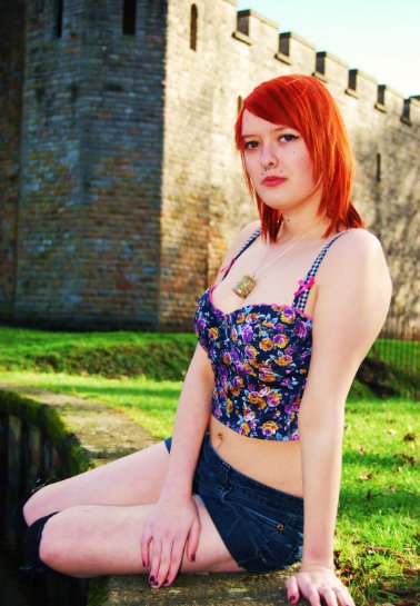 Female model photo shoot of Tanith Olivia in Cardiff