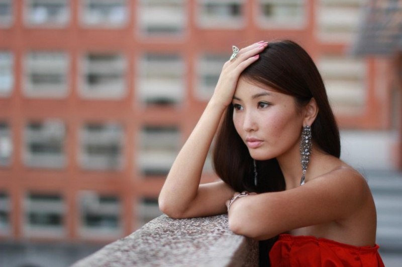 Female model photo shoot of Sayana Dalbakova in Taiwan, Tainan