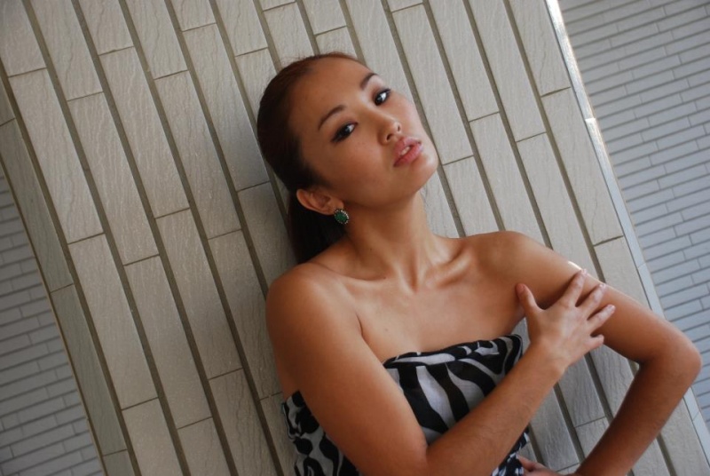 Female model photo shoot of Sayana Dalbakova in Taiwan, Tainan