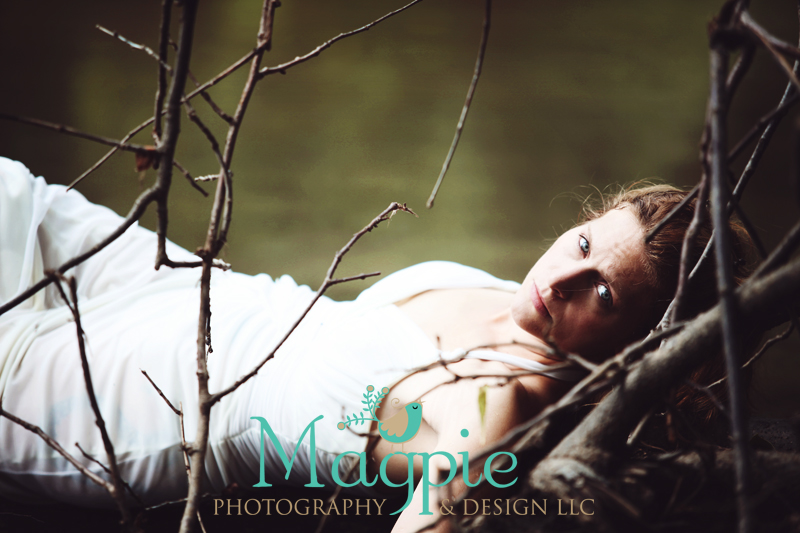 Female model photo shoot of MagpiePhotographyDesign