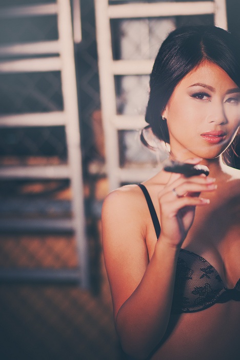 Female model photo shoot of Viv Nguyen by Tram Tran in A'Pexi USA