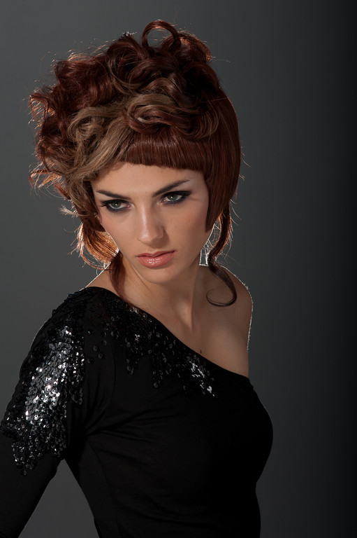 Female model photo shoot of Kimberly Creekmore HairLoveDesign in SAnta Monica
