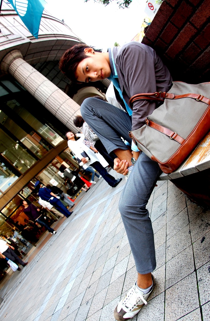 Male model photo shoot of 097i412i in Motomachi, Kobe, Japan