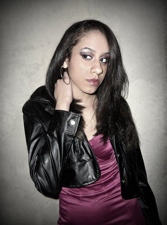 Female model photo shoot of Crystallenia Morales18