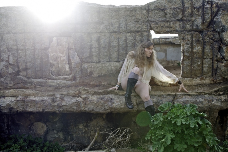 Female model photo shoot of Alexandra Hart by Danielle Rueda in Sutro Baths, SF