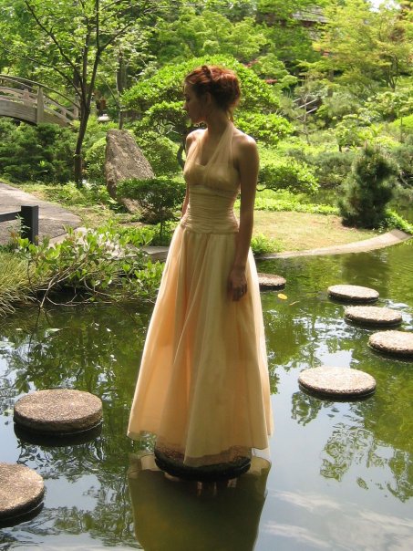 Female model photo shoot of Stephanie Benjamin in Botanical Gardens