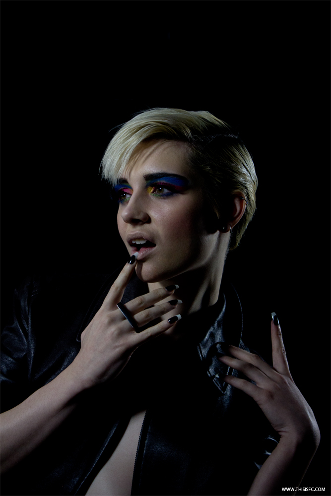 Female model photo shoot of Luda Zadorovich MUA and Poisonne by Xxxxx xxxxxxx