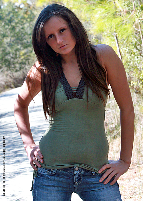 Female model photo shoot of Karina Marie by Lew McCloud  in Cedar Point, NC