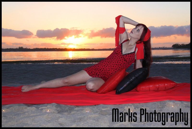 Female model photo shoot of missjess90 in Bribie Island