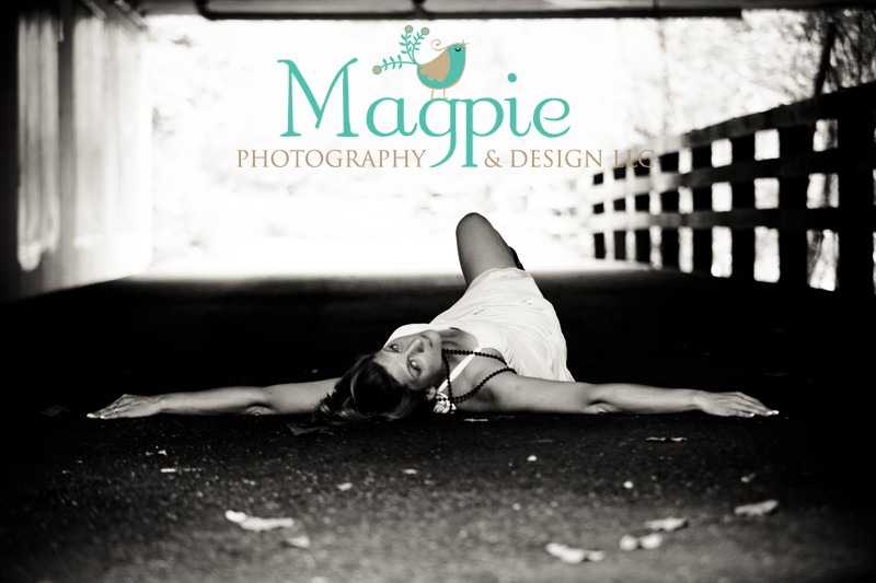 Female model photo shoot of MagpiePhotographyDesign
