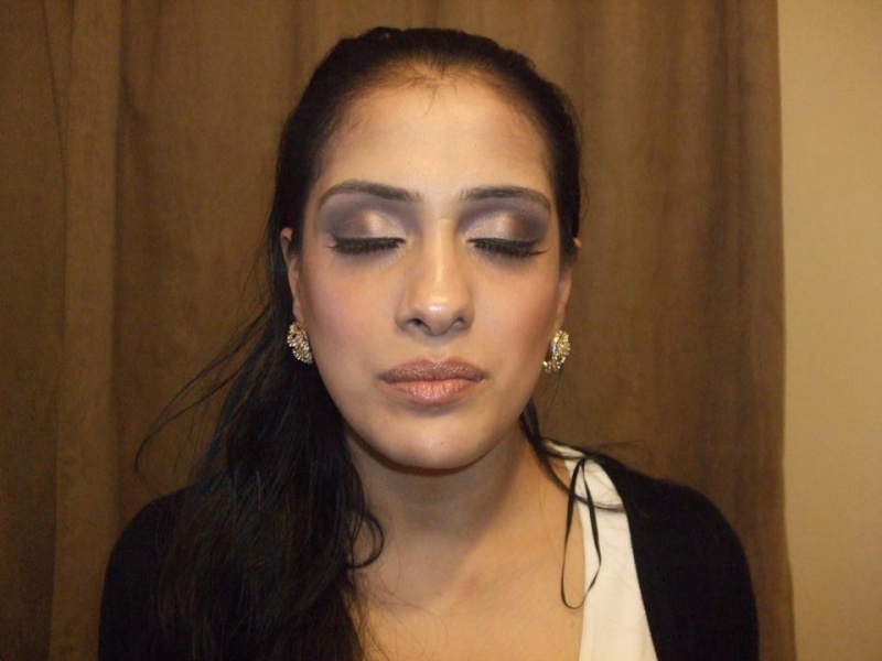 Female model photo shoot of make-up by alisha