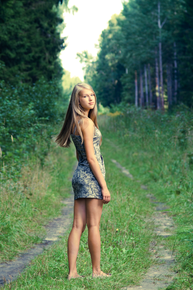 Female model photo shoot of Angela Rose Buquich in Latvia