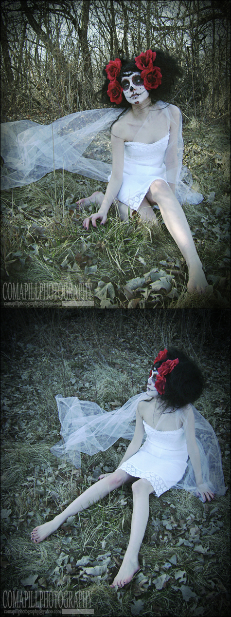 Female model photo shoot of Coma Pill Photography and ChristineXCarter