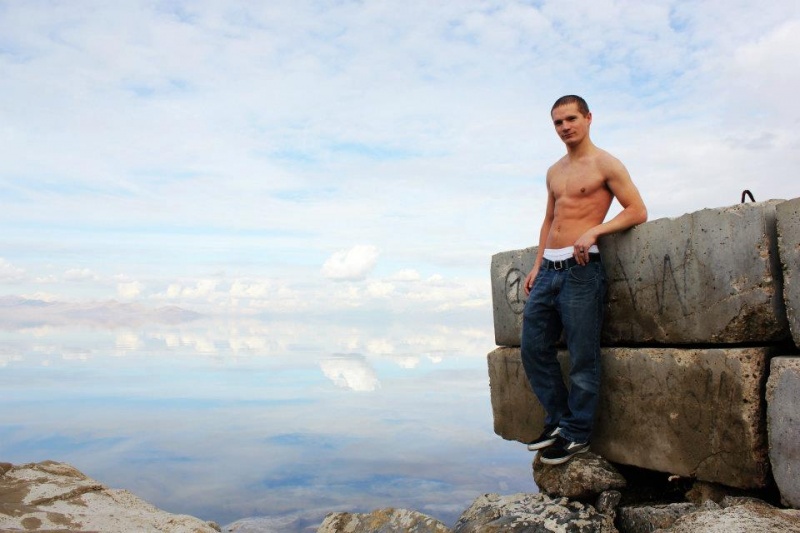 Male model photo shoot of Tyler R Knight by Emilie Nicole in Salt Lake