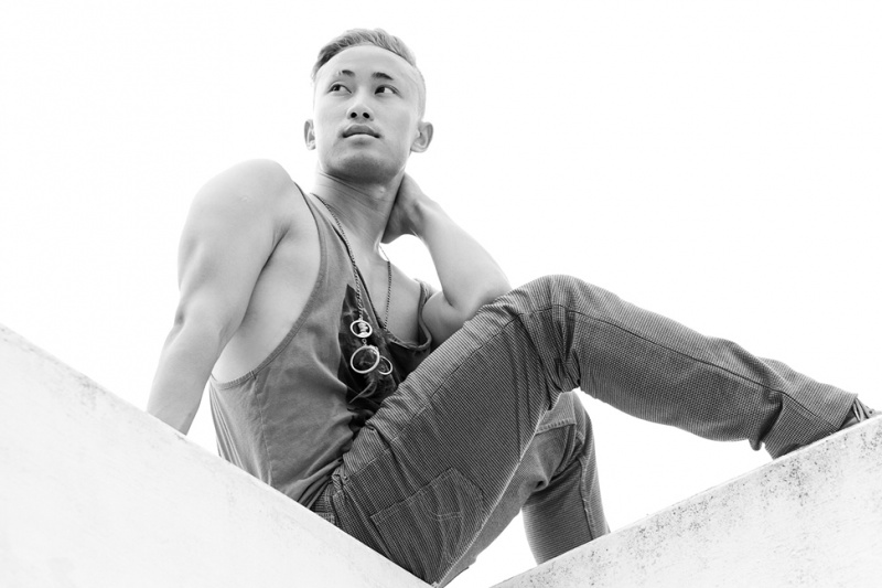 Male model photo shoot of TinTin V