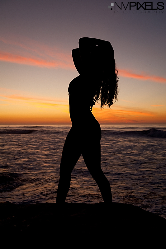 Female model photo shoot of Tatiana Naomi Nalani in La Jolla (beach)