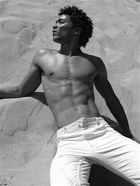Male model photo shoot of qbomani in Malibu