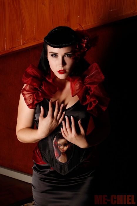 Female model photo shoot of LoveBurlesque and Yolinda Vixen by Me-Chiel in Rotterdam, Netherlands