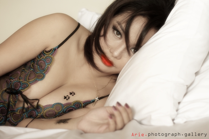 Female model photo shoot of Princess Rizkie by arie sigit