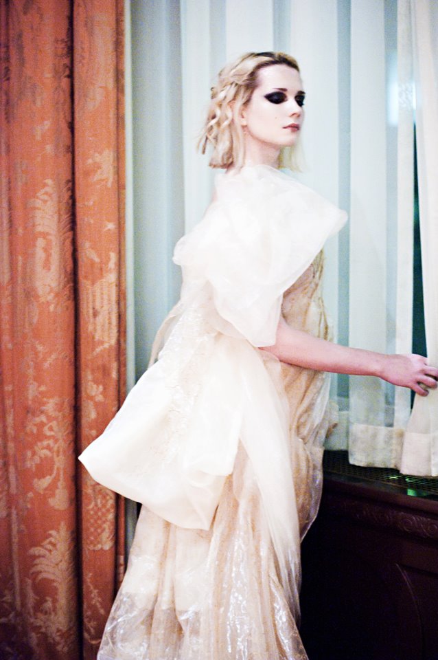 Female model photo shoot of Christine J in Waldorf Astoria