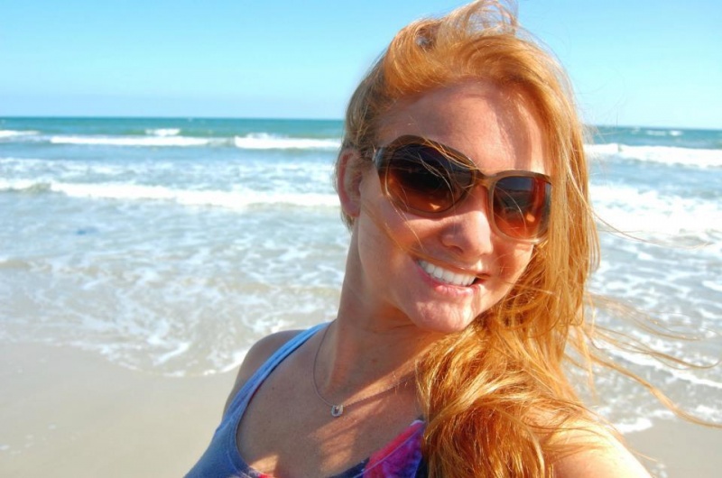 Female model photo shoot of Ashlee Brie in Mustang Island Beach, TX