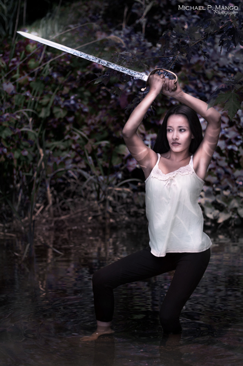 Female model photo shoot of Roxy Angel Raven  by Mike Mango in A Swamp with Leaches NJ