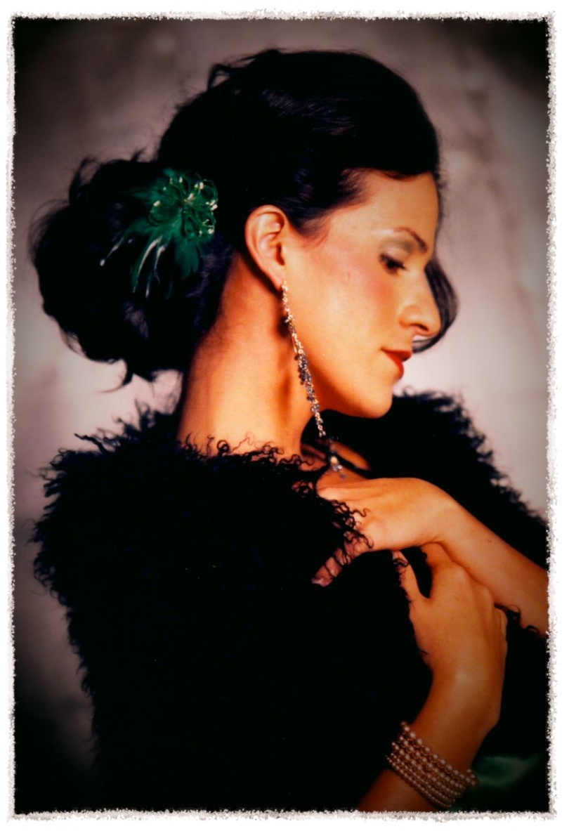 Female model photo shoot of heather gathuru MUAH in Los Angeles California