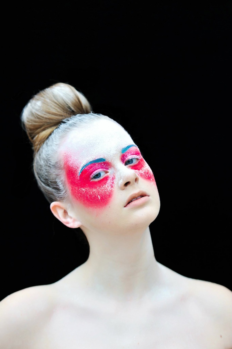 Female model photo shoot of Adelaide dHoop, makeup by Shahbana K
