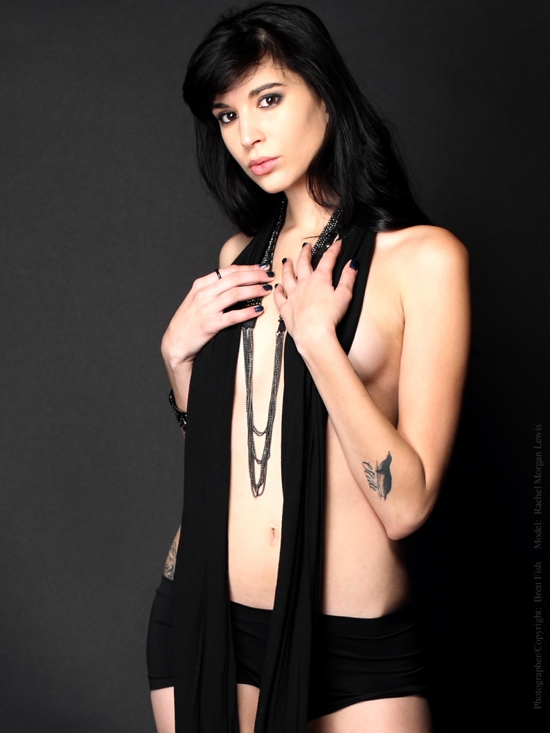 Female model photo shoot of rachel m0rgan by Brett Fish