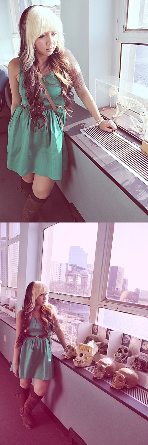 Female model photo shoot of Linda Devastation in Boston