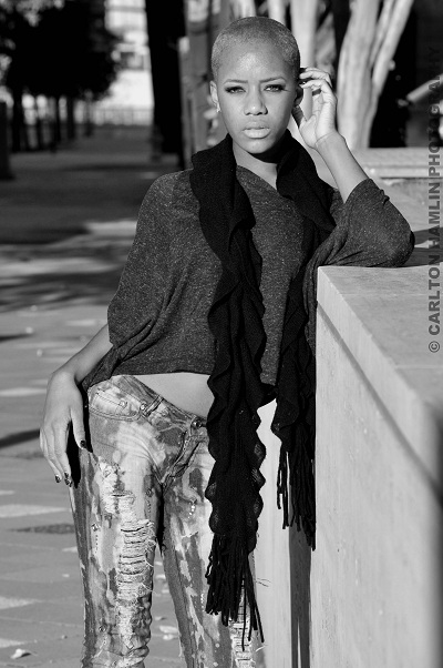 Female model photo shoot of Dira Stanford in Houston Downtown