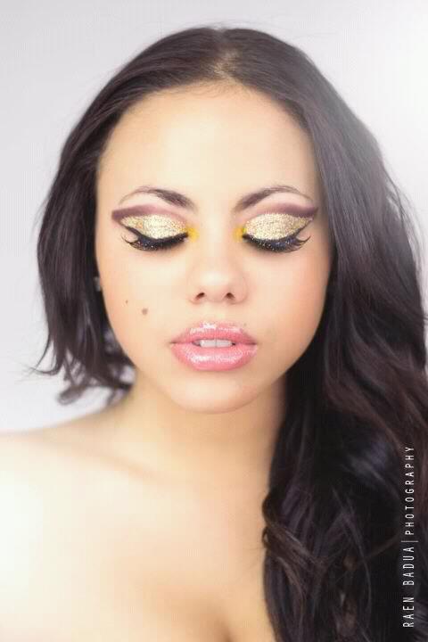 Female model photo shoot of Shekiera-Makeup Artist by RAEN BADUA Photography